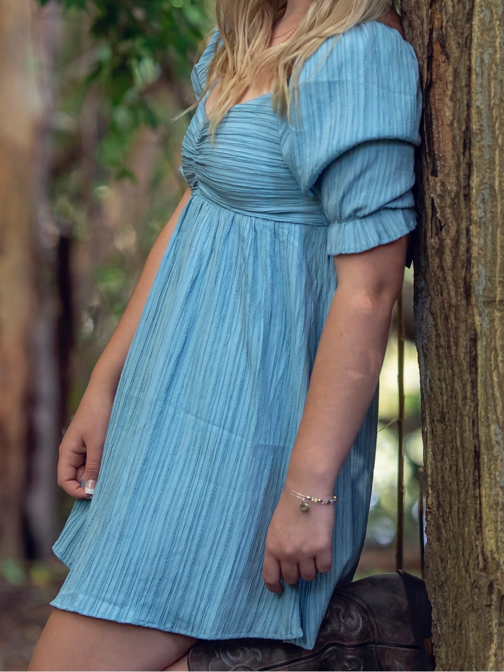 Dry Goods Blue flowy dress